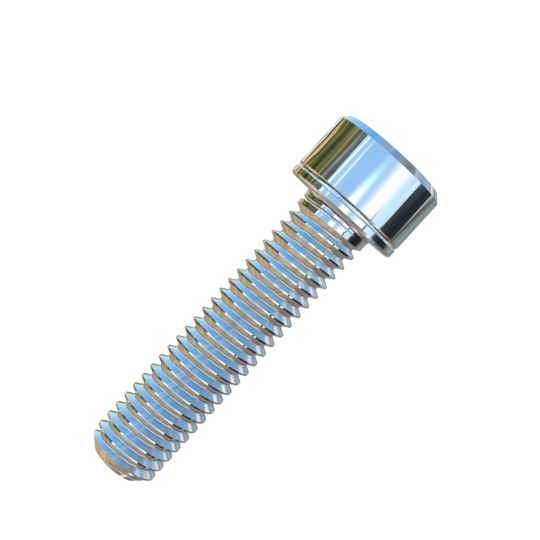 Titanium #10-32 X 13/16 UNF Socket Head Allied Titanium Machine Screw, 160,000 psi Tensile Strength with self-locking nylon patch  (With Certs and CoC)